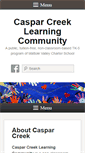 Mobile Screenshot of casparcreek.org